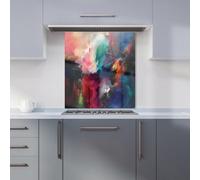 Warren Reed - Designer Cosmic Fusion Colours Of The Universe Kitchen Splashback W600Mm X H650Mm, Multi