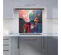 Warren Reed - Designer Cosmic Fusion Colours Of The Universe Kitchen Splashback W600Mm X H600Mm, Multi