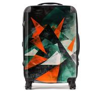 Warren Reed - Designer Curved Geometry Suitcase - Lightweight Hard Case, TSA Lock, 4 Spinner Wheels