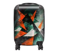 Warren Reed - Designer Curved Geometry Suitcase - Lightweight Hard Case, TSA Lock, 4 Spinner Wheels