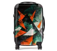 Warren Reed - Designer Curved Geometry Suitcase - Lightweight Hard Case, TSA Lock, 4 Spinner Wheels