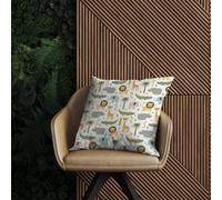 Warren Reed Designer Cute Safari Animals Outdoor Cushion 60Cm X 60Cm