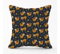 Warren Reed Designer Cute Sloths Cushions 45Cm X 45Cm