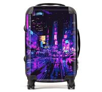 Warren Reed - Designer Dante Mercer: 00007 Suitcase - Lightweight Hard Case, TSA Lock, 4 Spinner Wheels