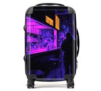 Warren Reed - Designer Dante Mercer: 00008 Suitcase - Lightweight Hard Case, TSA Lock, 4 Spinner Wheels