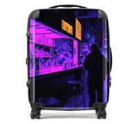 Warren Reed - Designer Dante Mercer: 00008 Suitcase - Lightweight Hard Case, TSA Lock, 4 Spinner Wheels