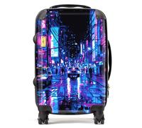 Warren Reed - Designer Dante Mercer: 00009 Suitcase - Lightweight Hard Case, TSA Lock, 4 Spinner Wheels