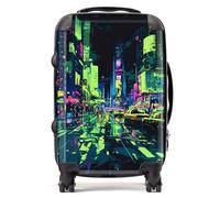 Warren Reed - Designer Dante Mercer: 00015 Suitcase - Lightweight Hard Case, TSA Lock, 4 Spinner Wheels
