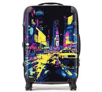 Warren Reed - Designer Dante Mercer: 00019 Suitcase - Lightweight Hard Case, TSA Lock, 4 Spinner Wheels