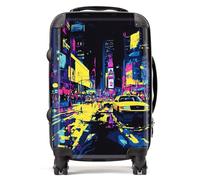 Warren Reed - Designer Dante Mercer: 00019 Suitcase - Lightweight Hard Case, TSA Lock, 4 Spinner Wheels