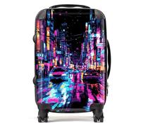 Warren Reed - Designer Dante Mercer: 00022 Suitcase - Lightweight Hard Case, TSA Lock, 4 Spinner Wheels