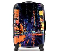 Warren Reed - Designer Dante Mercer: 00032 Suitcase - Lightweight Hard Case, TSA Lock, 4 Spinner Wheels