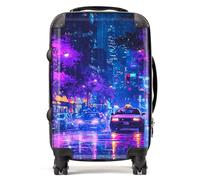 Warren Reed - Designer Dante Mercer: 00036 Suitcase - Lightweight Hard Case, TSA Lock, 4 Spinner Wheels