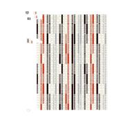 Warren Reed - Designer Dashed Stroke Pattern Jigsaw Puzzle in Red | Size: 500 Piece Warren Reed - Designer Red 500 Piece