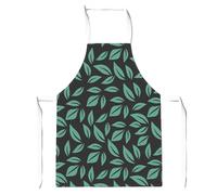 Warren Reed - Designer Delicate Leaf Junior Apron in Green Warren Reed - Designer Green