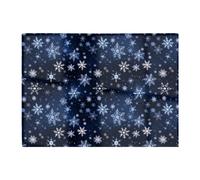 Warren Reed Designer Dreamy And Magical Snowflake Glass Chopping Board