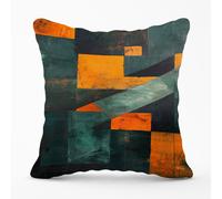 Warren Reed - Designer Dynamic Angles Cushions | Size: 45 cm x 45 cm Warren Reed - Designer Multicolor 45 cm x 45 cm