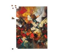 Warren Reed - Designer Dynamic Chaos: Energy Unleashed Jigsaw Puzzle | Size: 500 Piece Warren Reed - Designer Multicolor 500 Piece