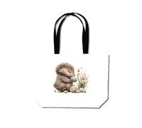 Warren Reed - Designer Easter Egg Porcupine Beach Shopper Tote Bag Warren Reed - Designer Multicolor
