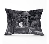 Warren Reed Designer Eerie Moonlit Cemetery Cushions 33Cm X 48Cm