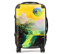 Warren Reed - Designer Elena Sable: 00035 Suitcase - Lightweight Hard Case, TSA Lock, 4 Spinner Wheels