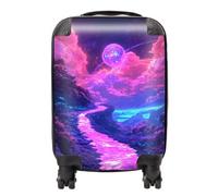 Warren Reed - Designer Elena Sable: 00037 Suitcase - Lightweight Hard Case, TSA Lock, 4 Spinner Wheels