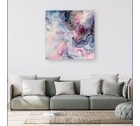 Warren Reed - Designer Ethereal Swirls: Dreams In Motion Canvas | Size: w40 inch x h40 inch Warren Reed - Designer Multicolor w40 inch x h40 inch