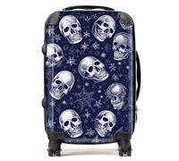 Warren Reed - Designer Evening Skulls And Stars Suitcase Cabin, Multi