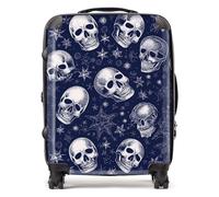 Warren Reed - Designer Evening Skulls And Stars Suitcase Large, Multi