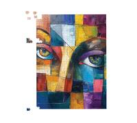 Warren Reed - Designer Fragmented Vision: Eyes Of The Soul Jigsaw Puzzle | Size: 1000 Pieces Warren Reed - Designer Multicolor 1000 Pieces