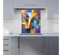 Warren Reed Designer Fragmented Vision: Eyes Of The Soul Kitchen Splashback