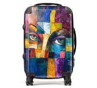 Warren Reed Designer Fragmented Vision: Eyes Of The Soul Suitcase - Cabin