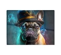 Warren Reed - Designer French Bulldog Splashart Chopping Board, Multi