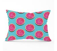 Warren Reed Fruity Pattern Of Pink Grapefruit Cushions - 60cm x 60cm