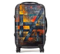 Warren Reed Geometric Interplay: Abstract Patterns Suitcase - Cabin