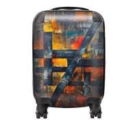 Warren Reed Geometric Interplay: Abstract Patterns Suitcase - Small