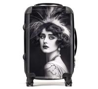 Warren Reed - Designer Glamorous Edwardian Showgirl Suitcase Cabin, Multi