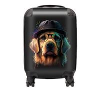 Warren Reed Golden Retriever Dog Splashart Suitcase - Mini Cabin