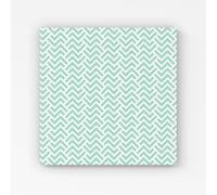 Warren Reed - Designer Green Geometric Pattern Canvas | Size: w40 inch x h40 inch Warren Reed - Designer Green w40 inch x h40 inch
