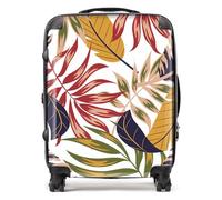 Warren Reed - Designer Hawaiian Style Jungle Leaves Suitcase Large, Multi