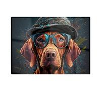 Warren Reed - Designer Hungarian Vizsla Dog Chopping Board Warren Reed - Designer Multicolor