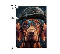 Warren Reed - Designer Hungarian Vizsla Dog Jigsaw Puzzle | Size: 500 Piece Warren Reed - Designer Multicolor 500 Piece