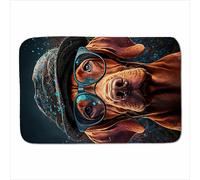 Warren Reed - Designer Hungarian Vizsla Dog Sherpa Blanket | Size: Large Warren Reed - Designer Multicolor Large