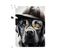 Warren Reed - Designer Labrador Retriever Dog Jigsaw Puzzle | Size: 1000 Pieces Warren Reed - Designer Multicolor 1000 Pieces