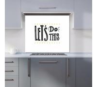 Warren Reed - Designer Lets Do This Kitchen Splashback W700Mm X H750Mm, Multi