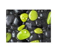 Lime And Charcoal Pebble Harmony Chopping Board Warren Reed - Designer Multi One Size