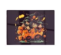 Warren Reed Designer Magical Pumpkin Carriage Glass Chopping Board