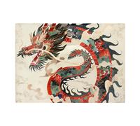 Warren Reed Designer Majestic Chinese Dragon Swirl Chopping Board