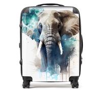 Majestic Elephant Splashart Suitcase Warren Reed - Designer Grey Large