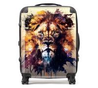 Warren Reed - Designer Majestic Lion Face Splashart Suitcase Large, Multi